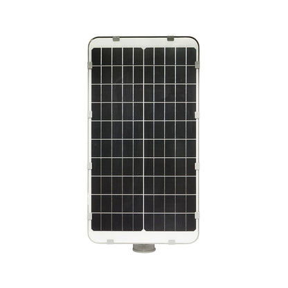 LED solar street light 180W, 6500K, IP65 with solar panel, motion sensor and pole mounting Breckner Germany