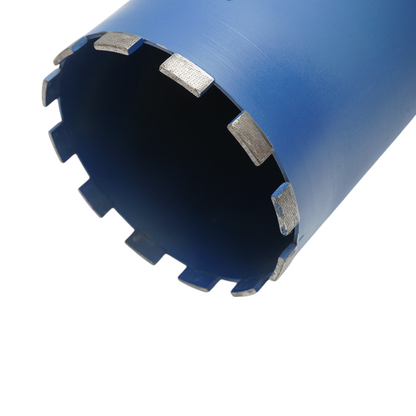Diamond drill 168x450mm with 1-1/4 UNC internal thread, wet drilling for concrete, brick Breckner Germany