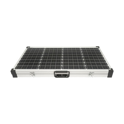 120W photovoltaic monocrystalline solar panel suitcase type with 12/24V 20Ah voltage regulator 2 USB ports Breckner Germany