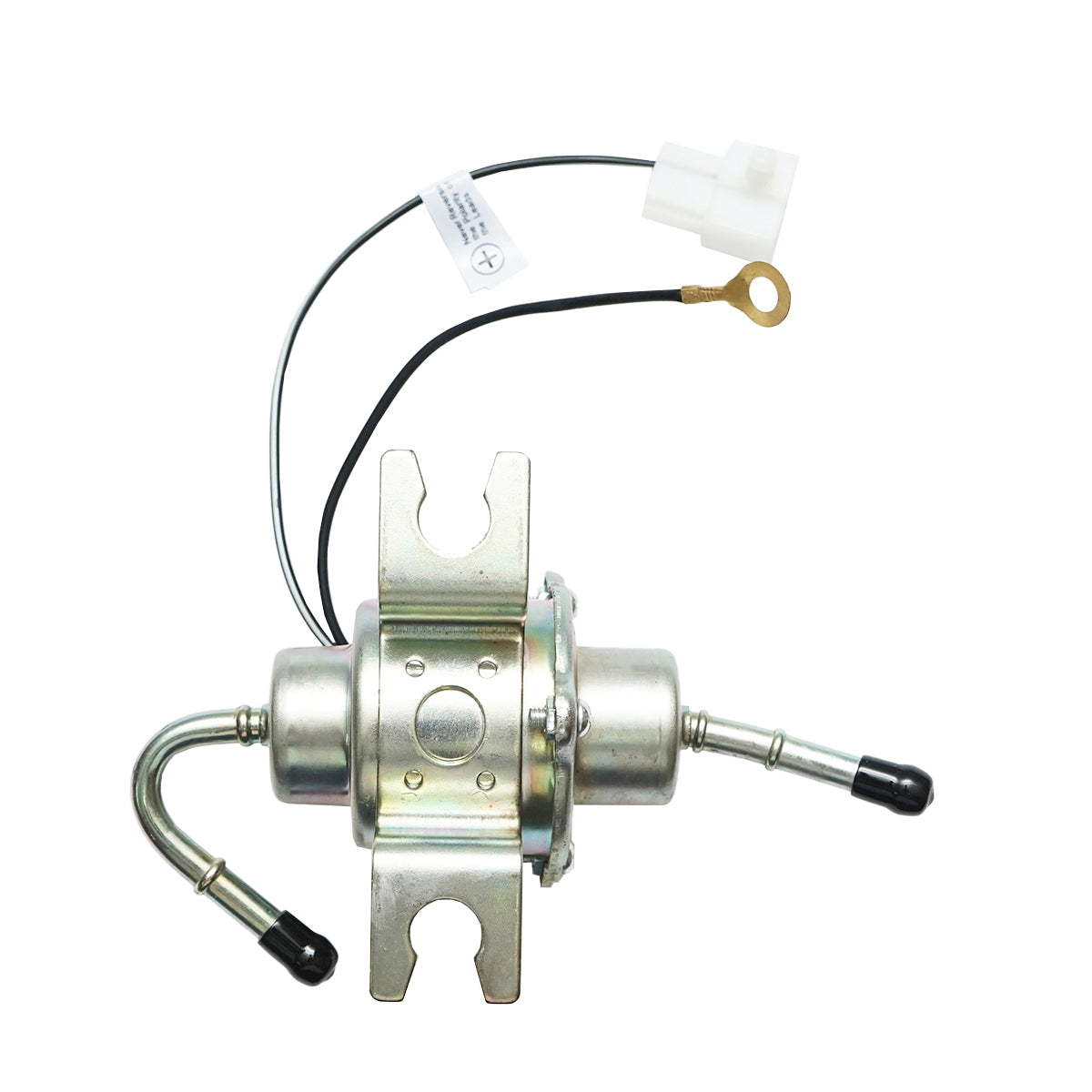 Universal electric fuel pump with integrated filter, 12V, L=145mm, dia 6mm for diesel/gasoline OEM YK-3106, EP-501-0