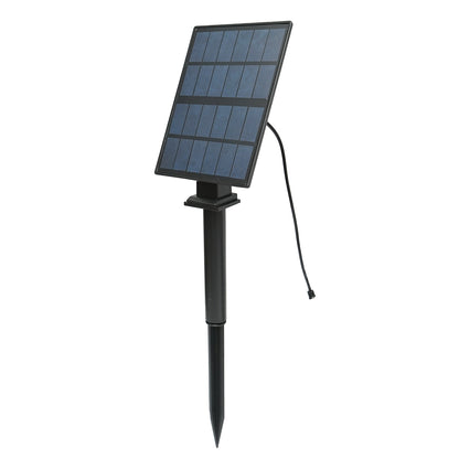 Set of 4 garden lamps with solar panel 2.5W/6V and battery 3.7V/1.8Ah IP65 Breckner Germany
