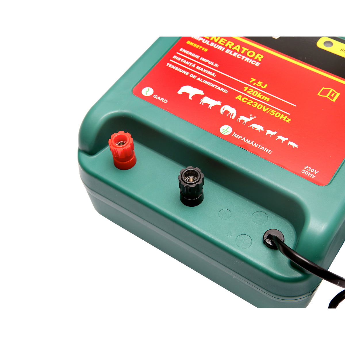 AC230V/50Hz 7.5 Joule impulse generator, 120km for electric fence Breckner Germany