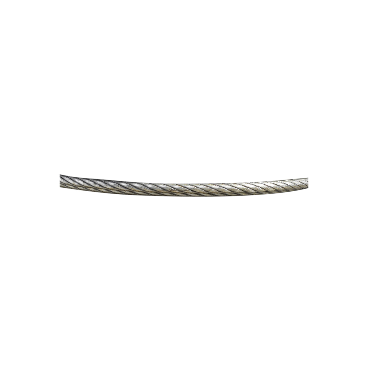 Steel winch cable 6x25 diameter 13mm metal heart hammered 0.95Kg/1m, 600m/roll