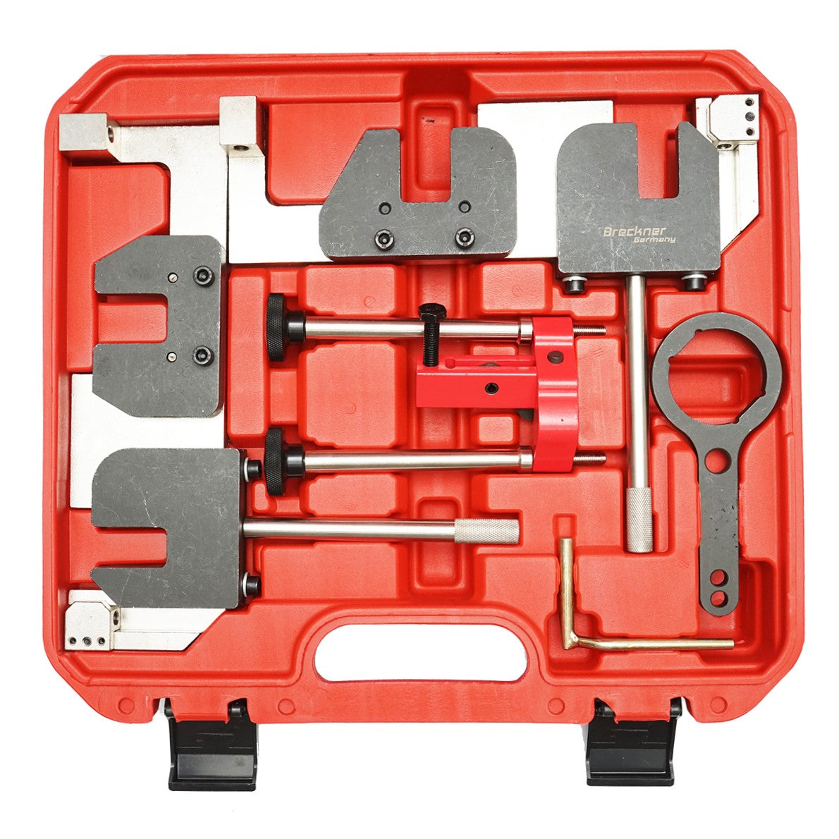 Distribution locking tool set for BMW 4.4 V8 N63/S63 Breckner Germany