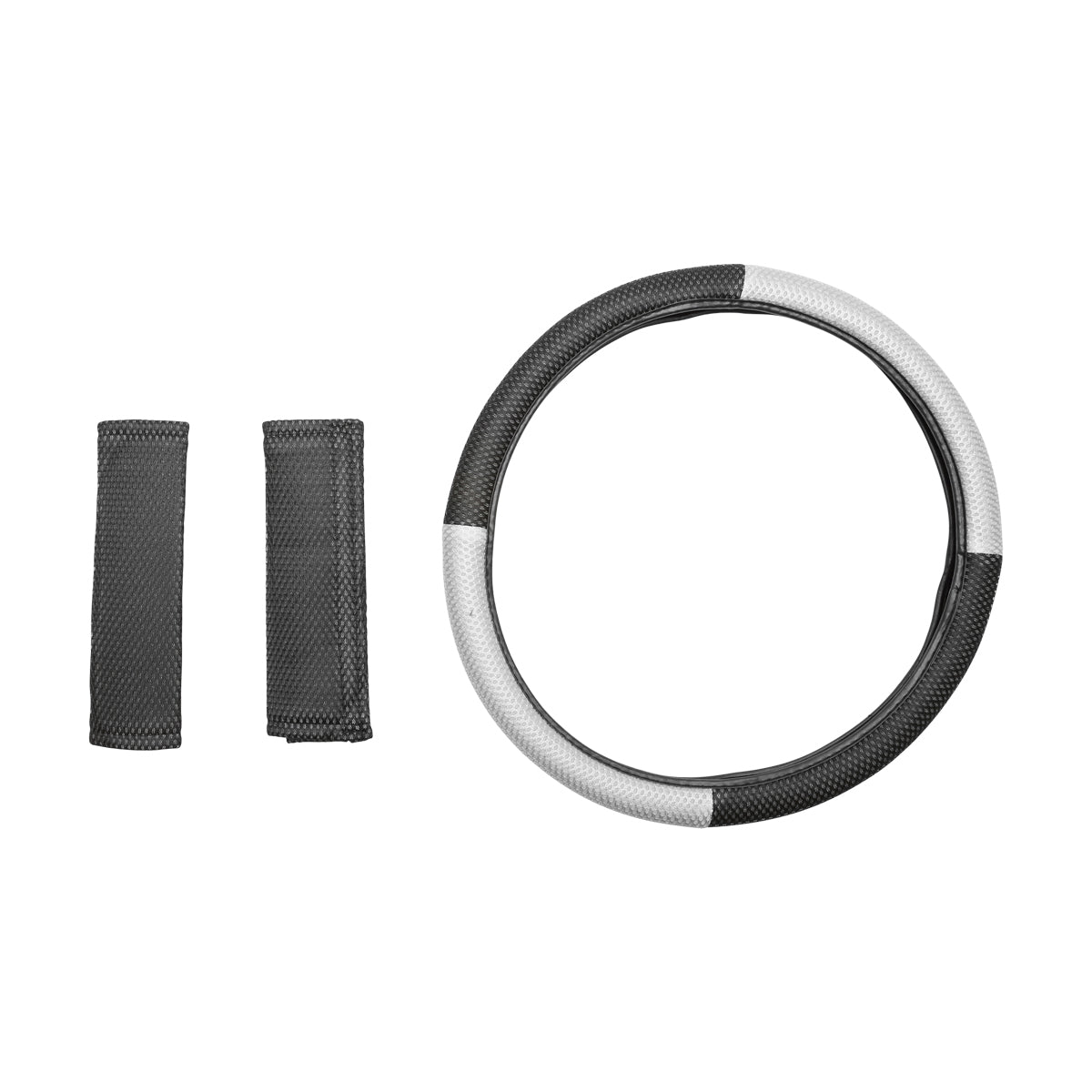 Set of universal black gray chair covers Breckner Germany