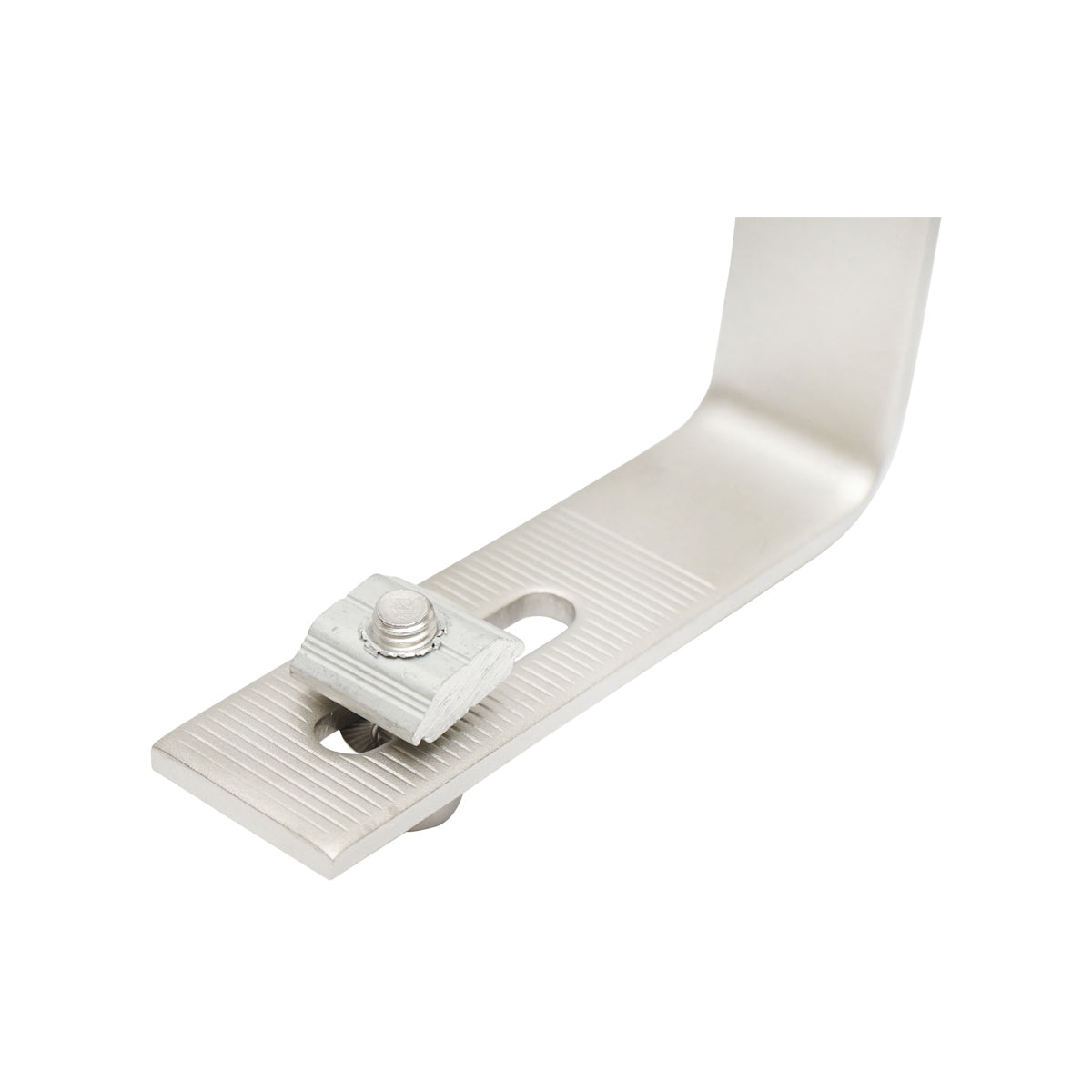 Fixing hook on tile for solar panel mounting system A Breckner Germany