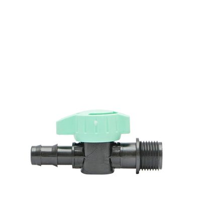Plastic tap 1/2 x fi 16mm for milking machine Breckner Germany