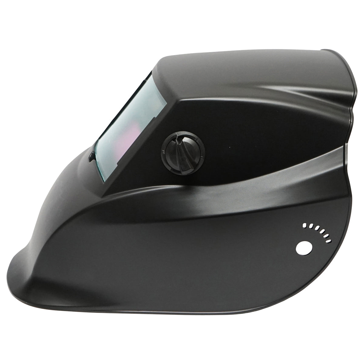 Automatic welding mask with black crystals Breckner Germany