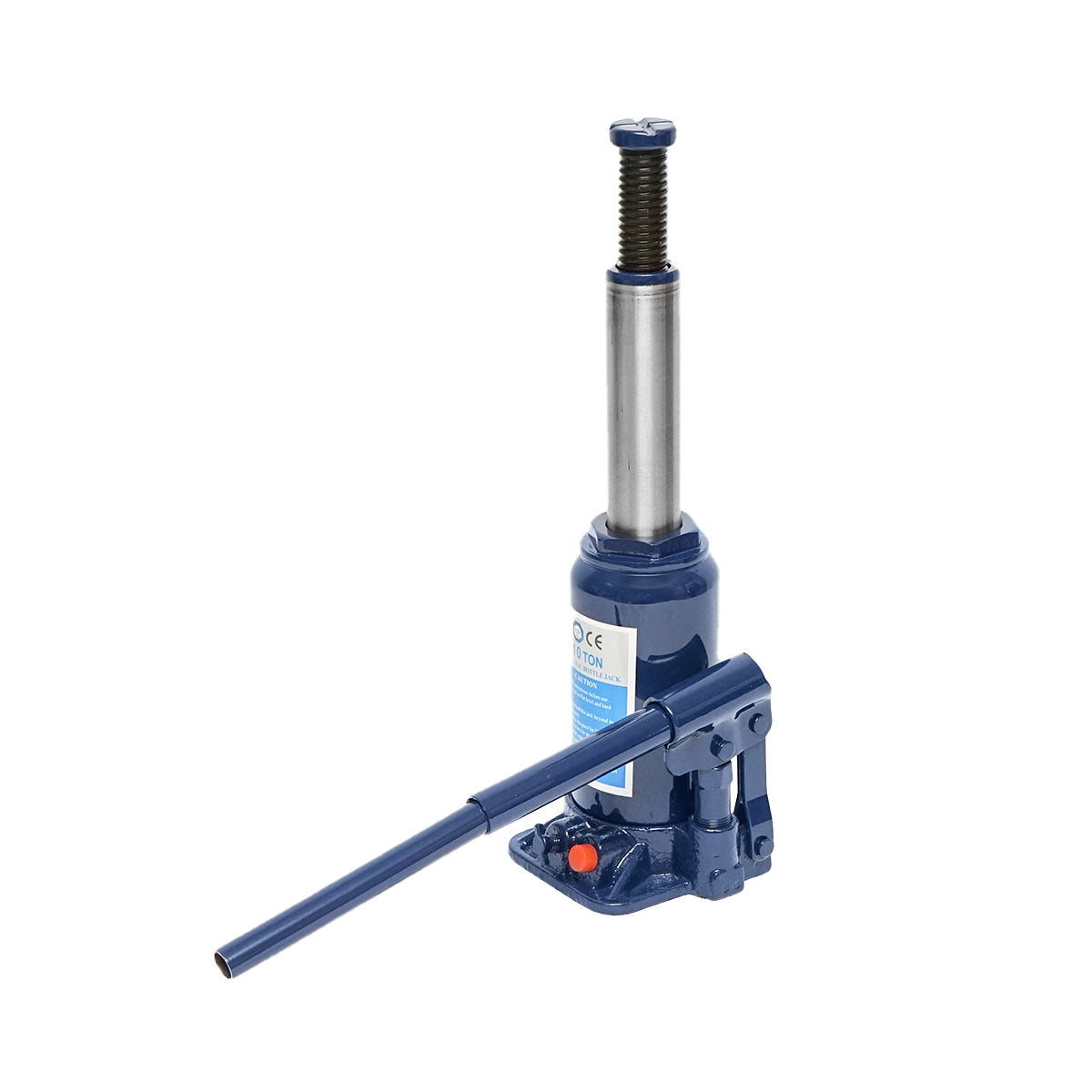 10-ton piston-type hydraulic jack with valve 200mm