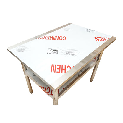 Bee working table made of stainless steel 1000x700x800mm with shelf