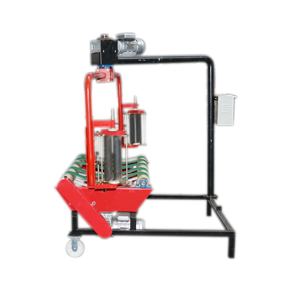 Electric baler wrapping machine 1220x805mm with a 0.7KW motor, 230V