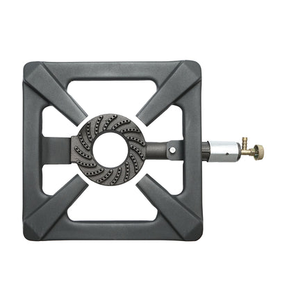 Pirostrie, square gas burner with 4 legs 300x300x125mm