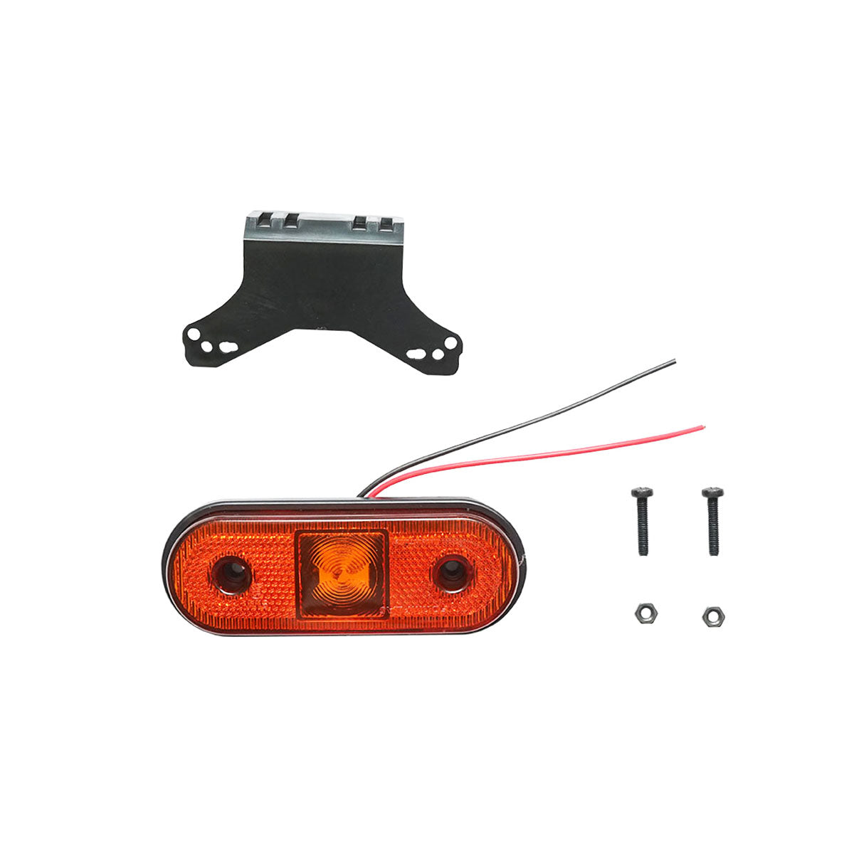 Yellow LED side marker lamp 12-24V FR0193 Breckner Germany
