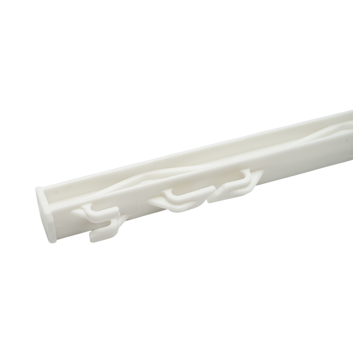Plastic post 1050mm white for electric fence wire Breckner Germany