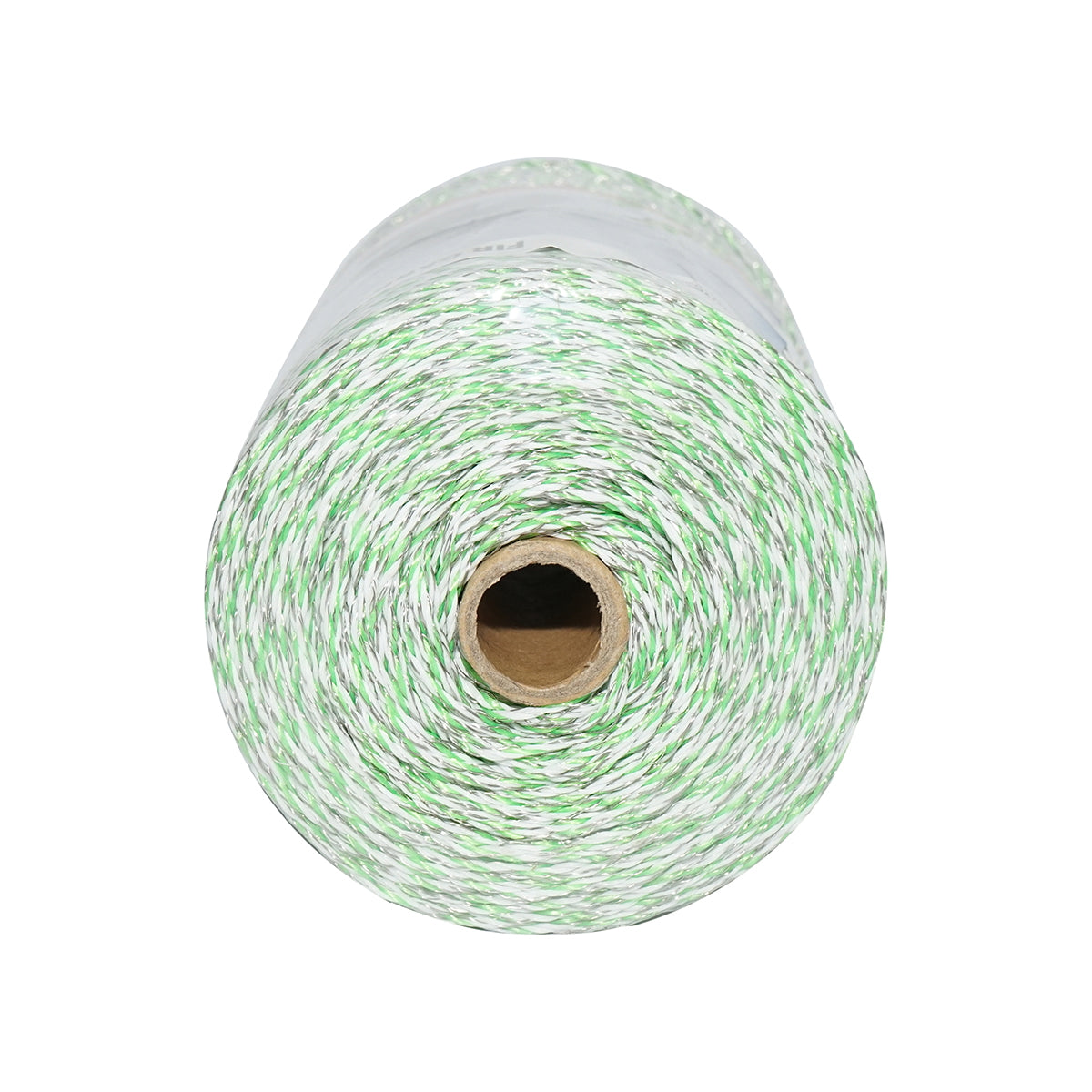 Green-white wire roll 3mm 6x0.3mm SS 0.31 Ohm/m, 500m electric fence Breckner Germany
