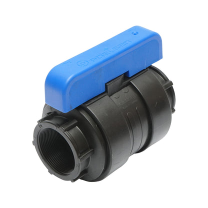 Compression faucet equal to ball and internal thread D50x50mm PN10 for irrigation systems