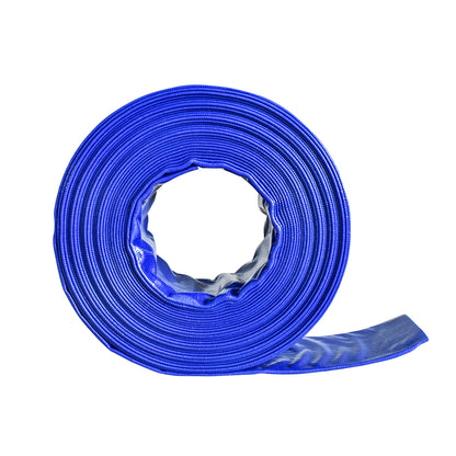 Flat, silicon-coated PVC irrigation hose 3 inches, length 20m, Breckner Germany