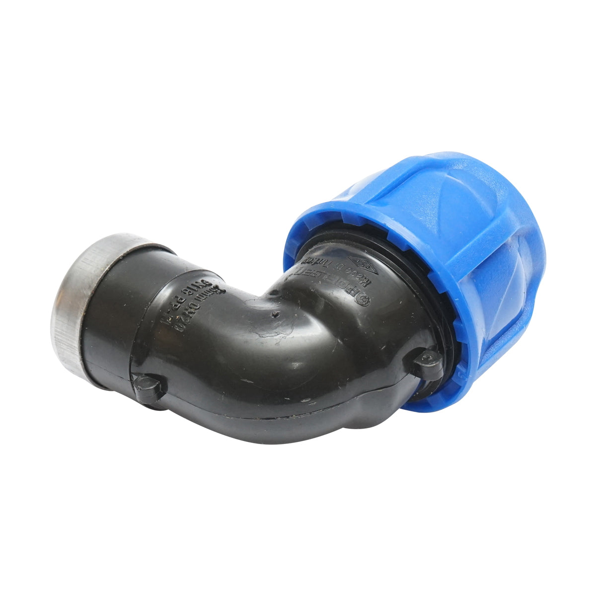 Compression fitting with internal thread D25mmx1/2 toll PN16, for irrigation systems