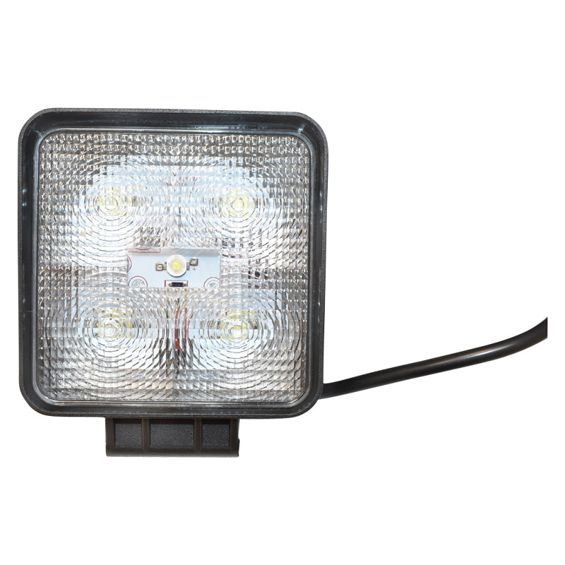 Lamp 5 LEDs 10-30V 15W radiation angle 60 square