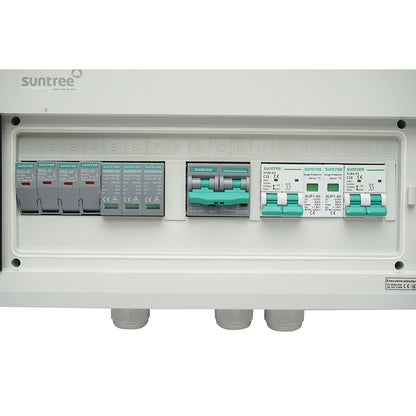 DC/AC fuse box equipped 3KW-5KW with 100Ah battery protection for ON/OFF Grid prosumer inverters