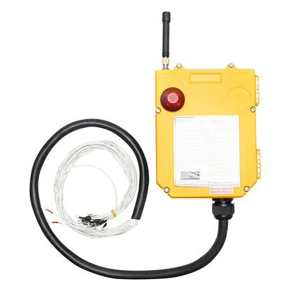Wireless industrial remote control with 10 commands AC 380V and water protection Breckner Germany