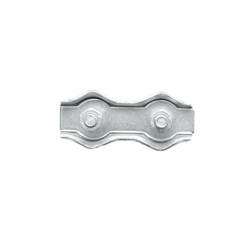 Galvanized electric wire connector with screws for electric fence