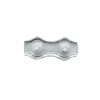 Galvanized electric wire connector with screws for electric fence