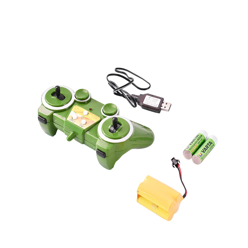 DoubleE RC 1:16 remote control tractor toy 2.4 GHz, lights, sounds 25m range 2.16 km/h speed