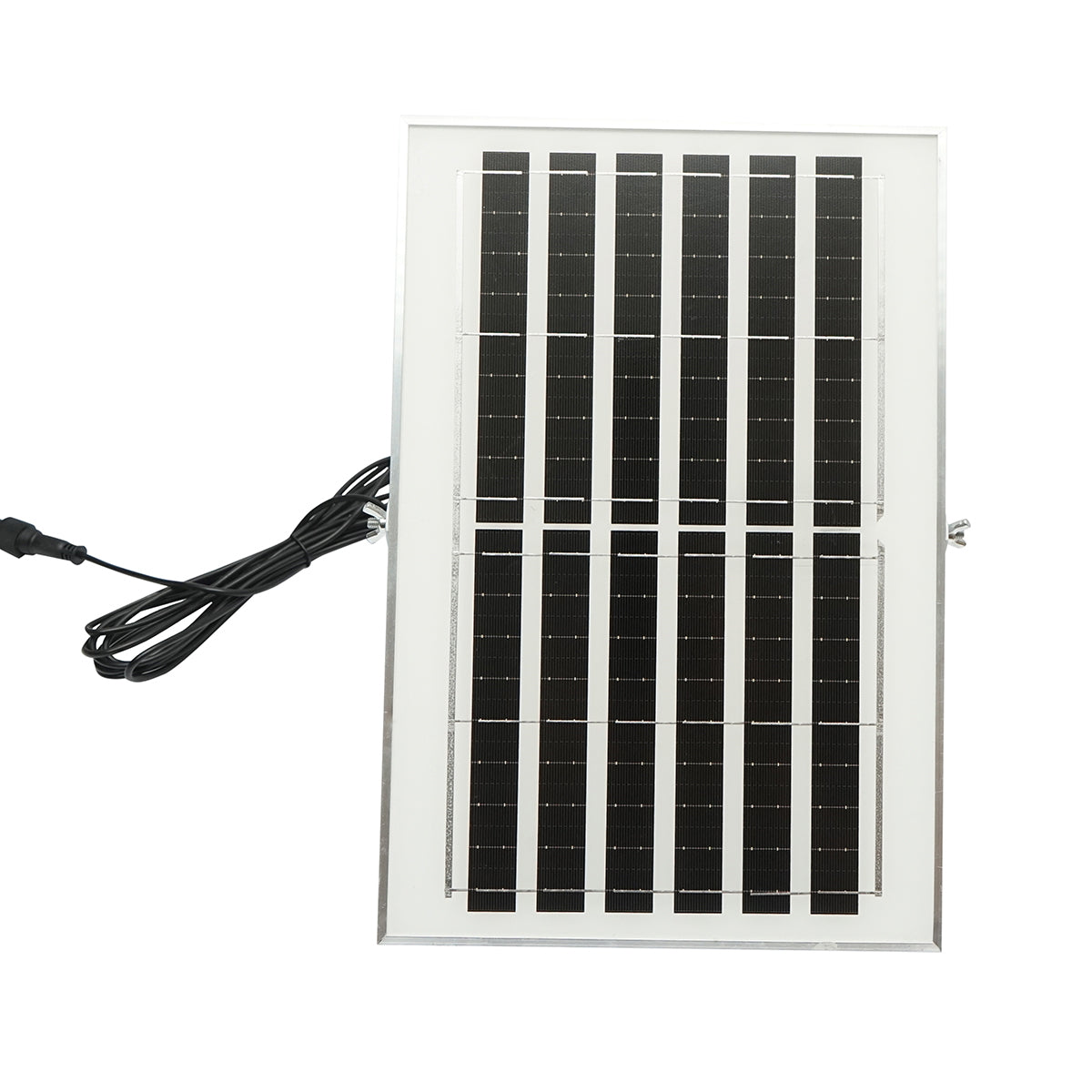60W LED projector with 10W solar panel, 1200mAh battery, and remote control IP67 Breckner Germany