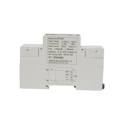 DFUN DFPM91 smart power relay, single-phase 220V, 63A with digital fuse, Split Core transformer 600V, 50-60Hz