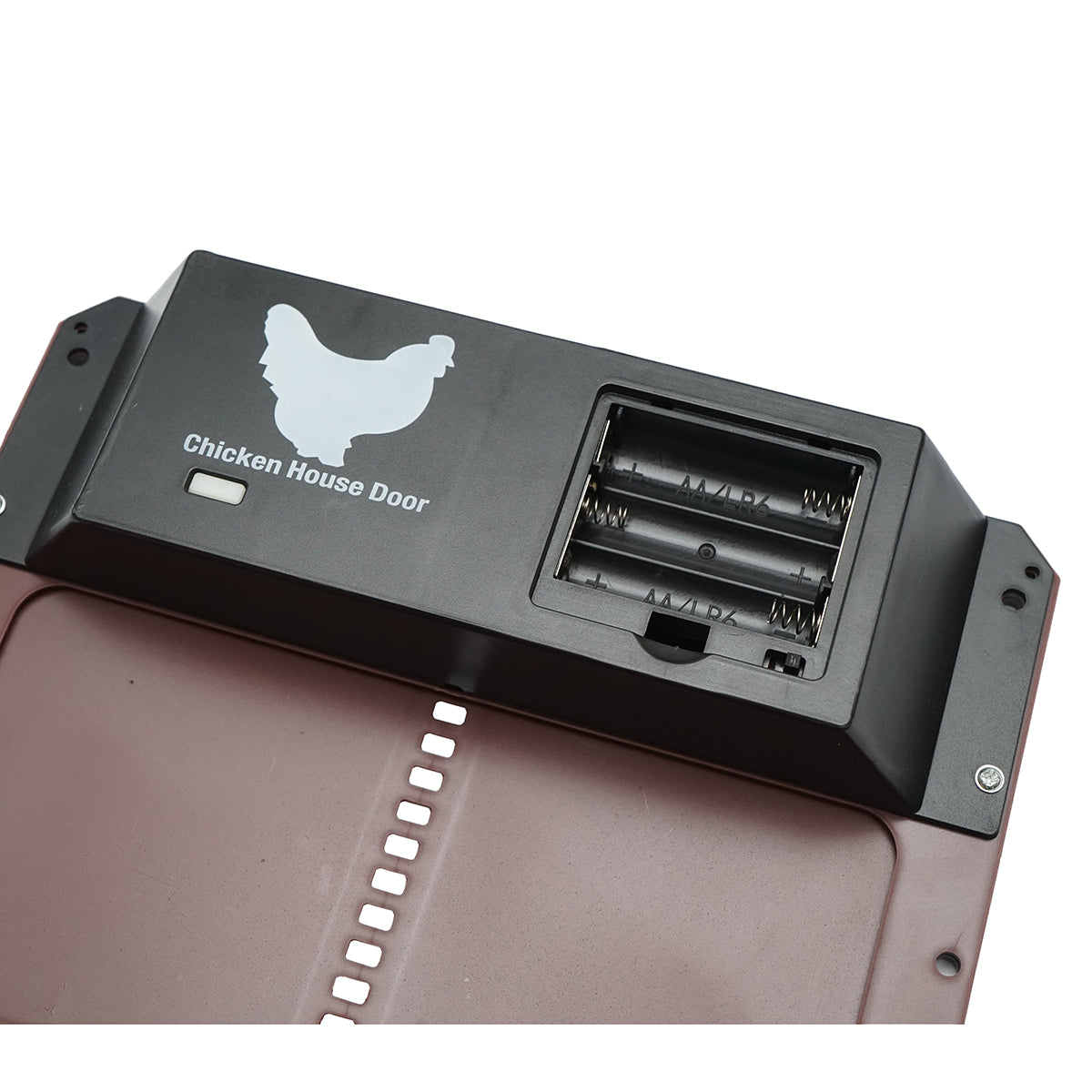 Automatic chicken coop USA, birds, light sensor 35x24x3.7cm battery 3AA
