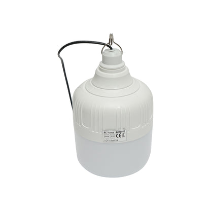 100W LED lamp, 6500K with 8W polycrystalline solar panel and IP20 remote control Breckner Germany