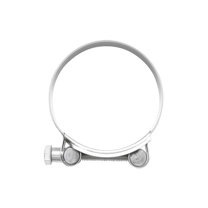 Power collar, stainless steel clamp with screw 304SS for hose 74-79mm Breckner Germany