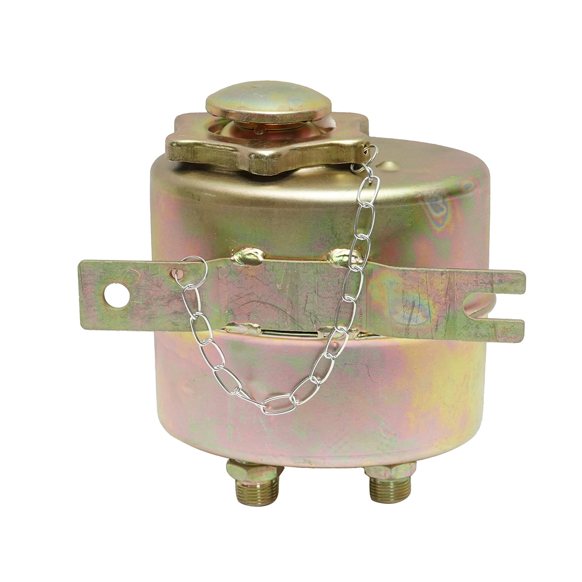 Hydraulic oil decanter filter, metal tank with built-in filtering element, M20x1.5 reduction