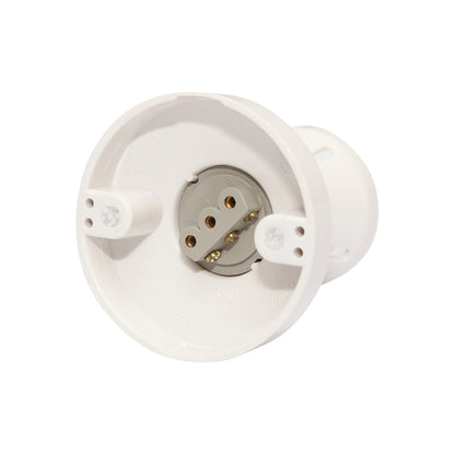E27 bulb holder with wall/ceiling mount Breckner Germany