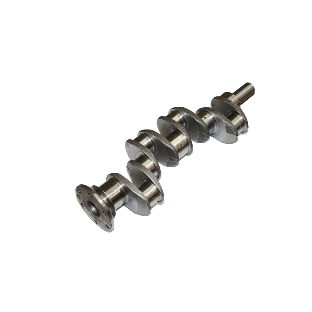 Bent shaft, crankshaft for Landini, Massey Ferguson Perkins engine with 4 cylinders OEM code 026008M1, 3638473M91, 31315135, 742742M91, 31315138, 84407, 31315145, 85811, 84440, 31315148, 92484, 31315167, 19248