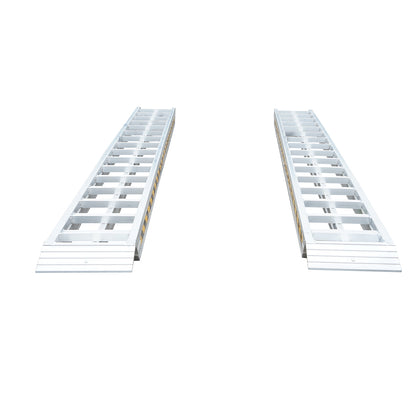 Aluminum ramps set 6 tons for loading/unloading 380x45x15cm