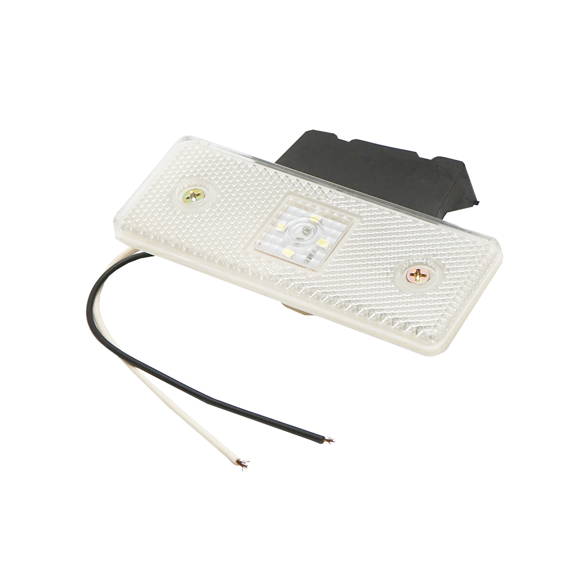 White side marker lamp with 4 SMD LEDs 24V