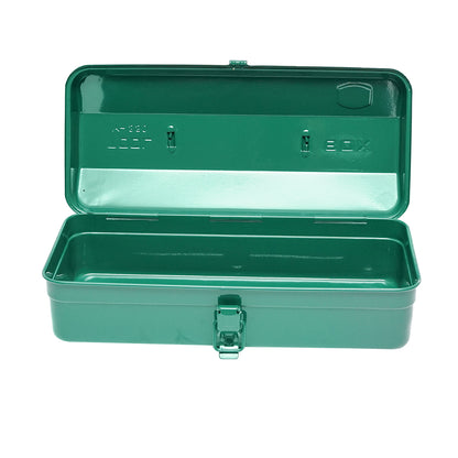 Green metal tool box 370x160x120mm Breckner Germany