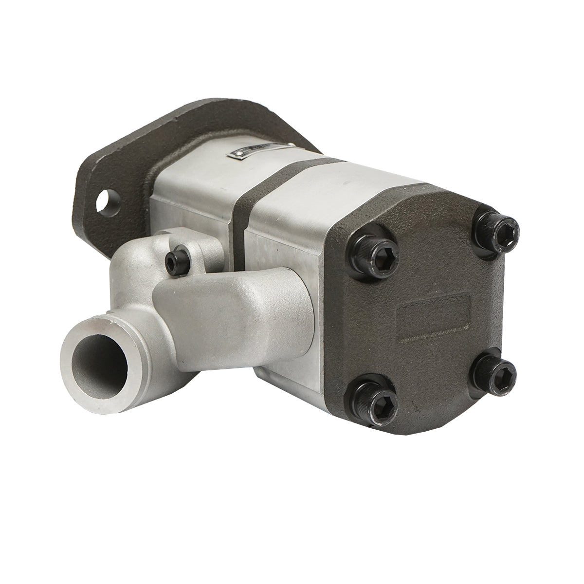 Double hydraulic pump with a flow of 28+12 cm3, pinion 93.05 mm, Z=31 for John Deere OEM RE72058, RE73947