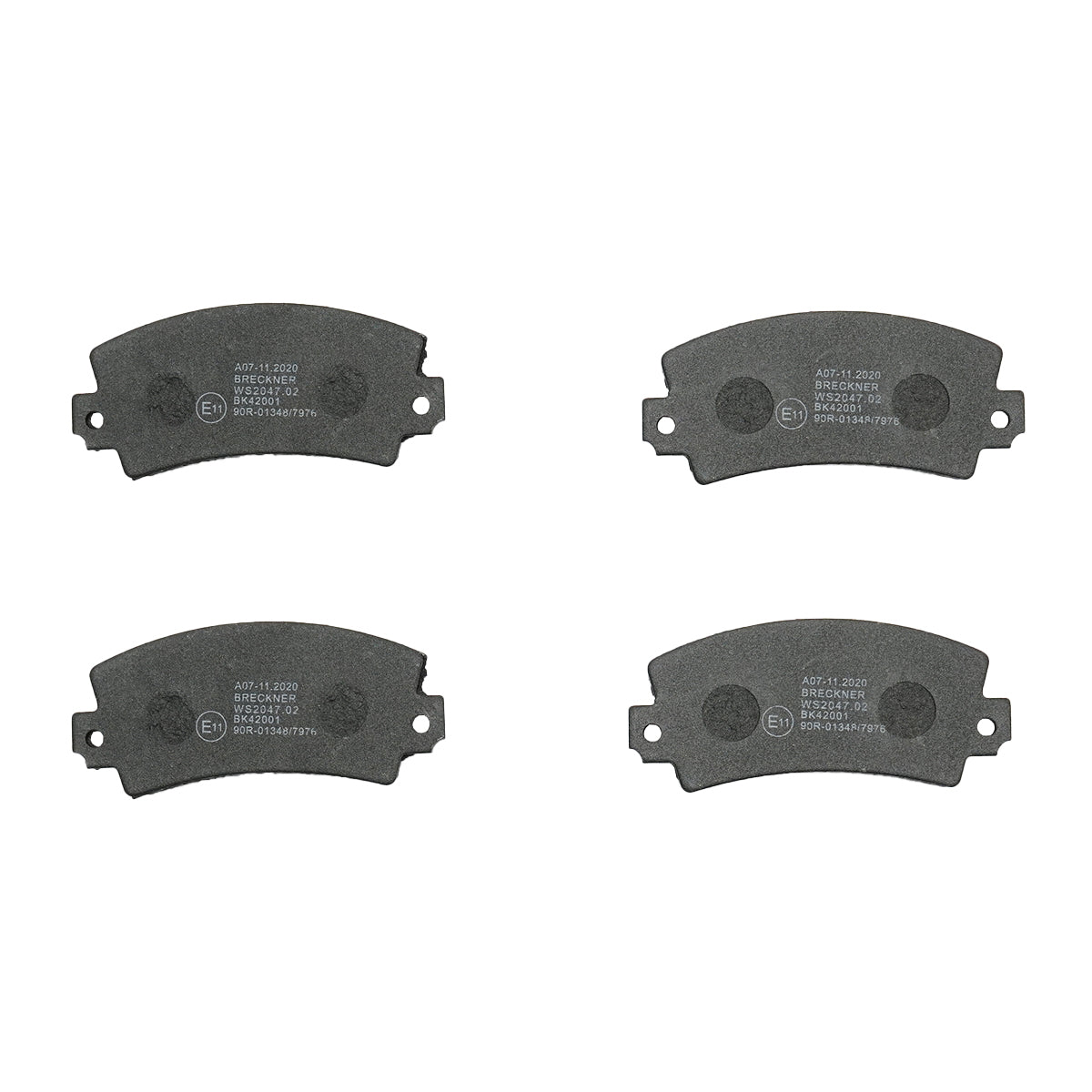 Brake pads for Dacia Solenza and Papuc 6001540985