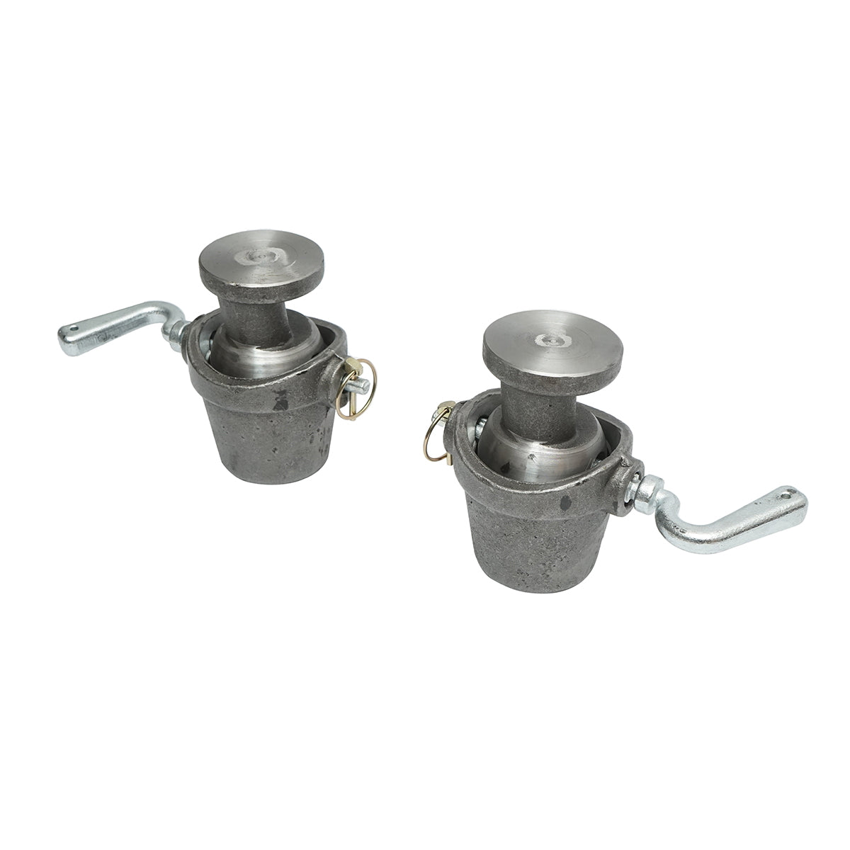 Bushing kit with walnut for trailer 75mm