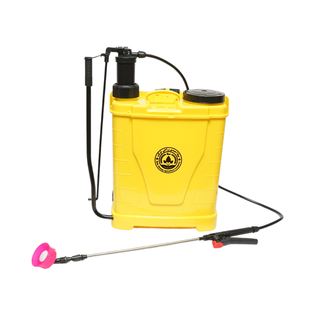 Manual spray pump with 18L tank, 3 nozzles, max pressure 3 bar