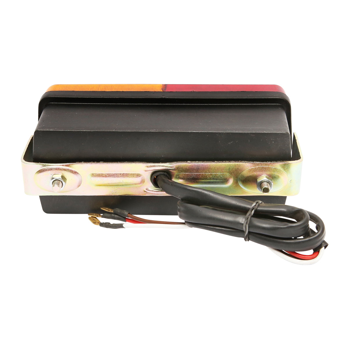 Rear stop lamp with red-yellow reflector 12 V