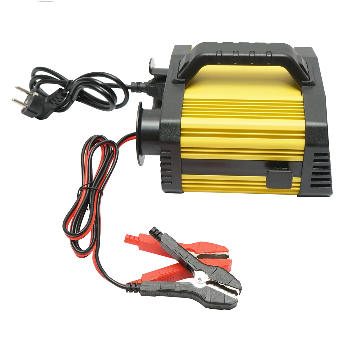 Smart digital battery charger 12V-25A/24V-15A, fully automatic 4-200 Ah, multiple protections, intelligent repair function.