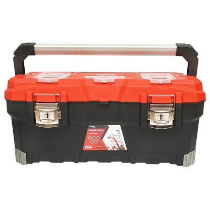 Professional tool box with aluminum handle 676x314x300mm Breckner Germany