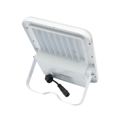 150W LED Projector with 25W monocrystalline solar panel, remote control, and included battery Breckner Germany