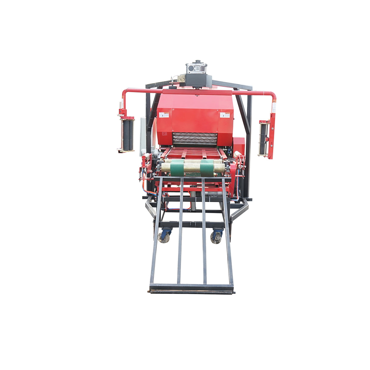Electric wrapping and baling press 380V with foil 330mm and net 720mm
