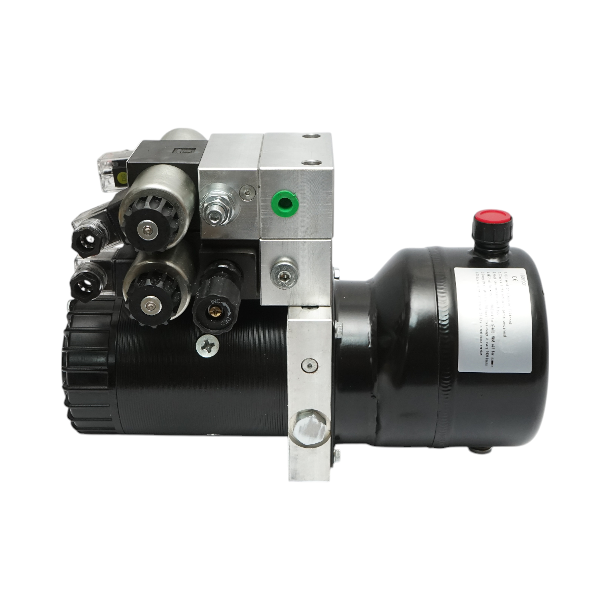 Hydraulic tipping pump for snow plow 12V, 1.6Kw, 20Bar