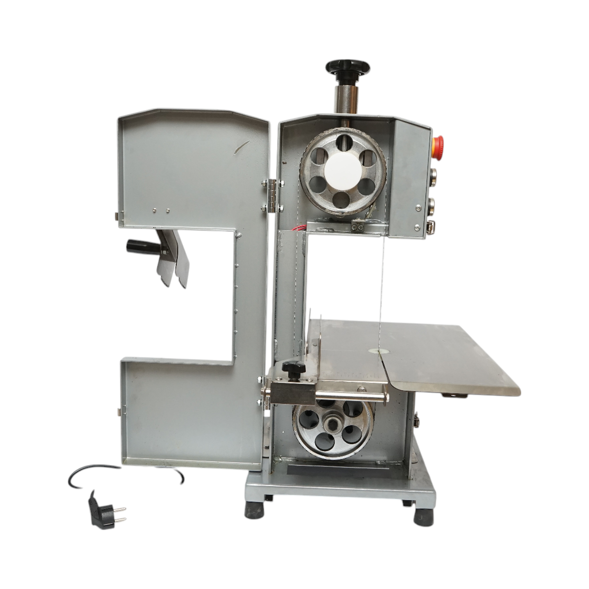 Electric meat and bone cutting machine 850W, 220V, cutting speed 9.5 m/s, saw blade 1200mm